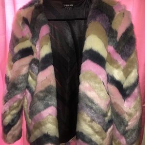 Fashion Nova Faux Fur Coat